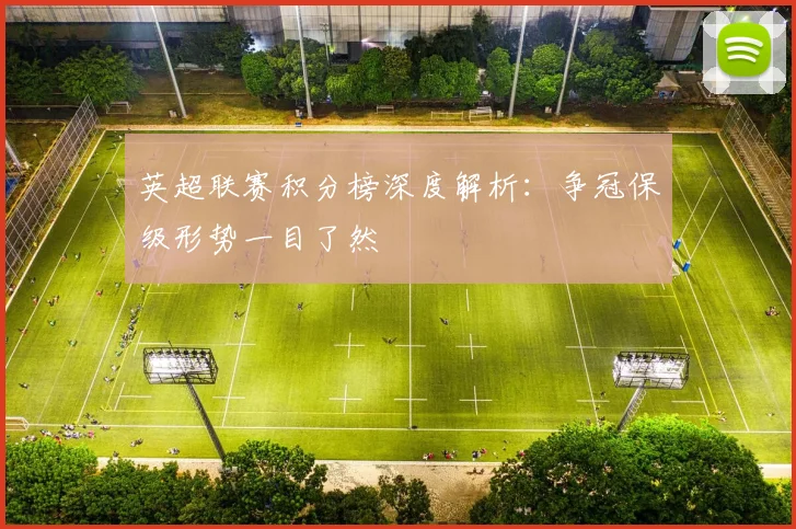英超联赛积分榜深度解析：争冠保级形势一目了然